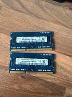 4 gb DDR3 SO-Dimm (2x2 gb), Computers en Software, RAM geheugen, Ophalen of Verzenden