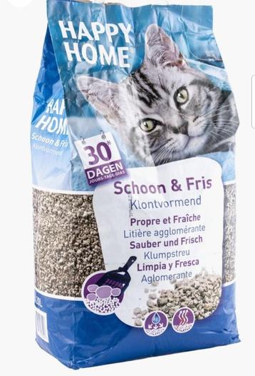Happy home kattenbakvulling klontvormend 20ltr beschikbaar voor biedingen