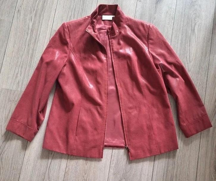 Witteveen jasje bordeauxrood – maat 40, Kleding | Dames, Jasjes, Kostuums en Pakken, Zo goed als nieuw, Jasje, Maat 38/40 (M)