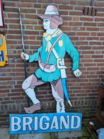 Mooi groot uniek reclamebord van Brigand, Reclamebord, Plaat of Schild, Gebruikt, Ophalen