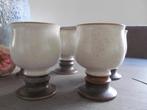 5 Denby Potters Wheel Rust Bekers / Mokken, Huis en Inrichting, Verzenden, Keramiek, Overige typen, Zo goed als nieuw