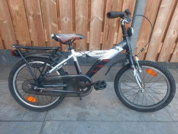 kinderfiets jongensfiets Loekie 18 inch 30 cm terugtraprem  beschikbaar voor biedingen