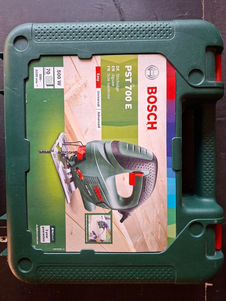 Bosch PST 700E Decoupeerzaag - Perfect voor DIY projecten!, Doe-het-zelf en Verbouw, Gereedschap | Zaagmachines, Gebruikt, Overige typen
