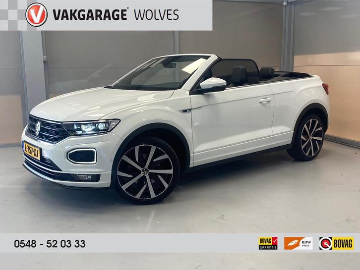 Volkswagen T-Roc Cabrio 1.5 TSI R-Line 150 PK AUTOMAAT | NAV, Auto's, Volkswagen, Bedrijf, Te koop, T-Roc, ABS, Achteruitrijcamera