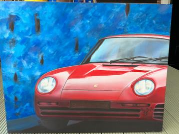 Uwe Zeiss - Porsche, Hollandse School beschikbaar voor biedingen