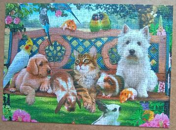Puzzel - 500 stukjes - Jumbo - Animal Friends beschikbaar voor biedingen