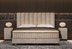 HOTEL CHIQEU, NORMA  CINDERELLA BOXSPRINGS NERGENS GOEDKOPER, Huis en Inrichting, Slaapkamer | Boxsprings, Crème, Ophalen of Verzenden