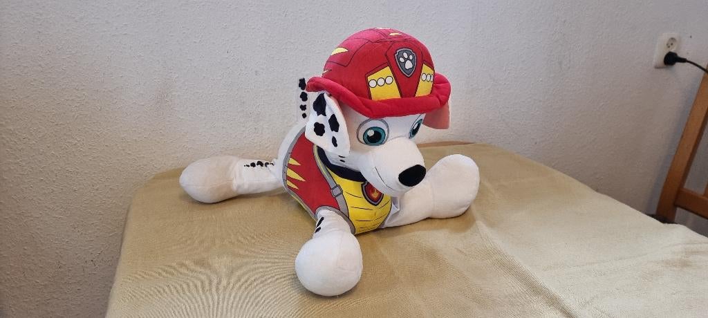 Paw Patrol grote Marshall knuffel !, Ophalen of Verzenden, Zo goed als nieuw, Hond