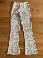 Broek Flare CottonClub maat XS Goud/Creme kleur, Overige kleuren, Ophalen of Verzenden, Zo goed als nieuw, Lang