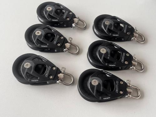 4 x Harken 60 mm Element 1-schijfsblok, Watersport en Boten, Accessoires en Onderhoud, Zo goed als nieuw, Lijn of Blok, Ophalen of Verzenden