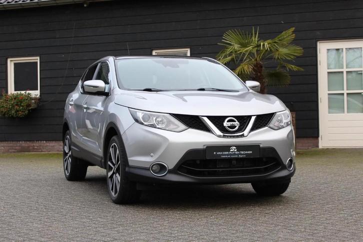 Nissan Qashqai 1.2 Dig-t 85KW 2WD CVT 2014 Grijs., Auto's, Nissan, Bedrijf, Qashqai, 4x4, ABS, Achteruitrijcamera, Adaptieve lichten