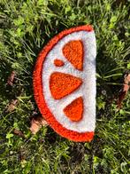 Orange slice tufting rug, Minder dan 50 cm, Nieuw, Minder dan 50 cm, Ophalen of Verzenden