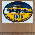 sticker opel 1976, Verzamelen, Stickers, Verzenden, Zo goed als nieuw, Auto of Motor