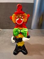 Vintage Murano glazen clown - 20cm hoog, Antiek en Kunst, Antiek | Glas en Kristal, Ophalen of Verzenden