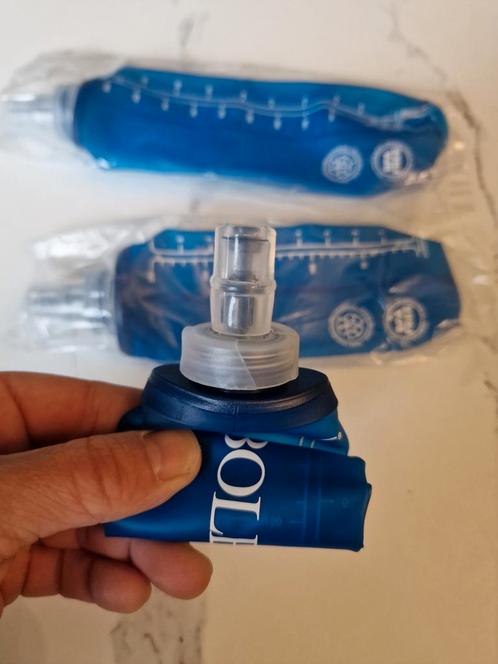 Hardloop bidon soft flask, traillopen trail running, Sport en Fitness, Bidons, Nieuw, Ophalen of Verzenden