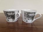 2 cappuccino kopjes, Huis en Inrichting, Keuken | Servies, Ophalen of Verzenden, Zo goed als nieuw, Overige stijlen, Kop(pen) en/of Schotel(s)