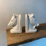 Vintage Porseleinen Boekensteunen Paard, Ophalen of Verzenden