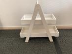 Riverdale wit houten etagère / dienbladen, Ophalen of Verzenden, Gebruikt