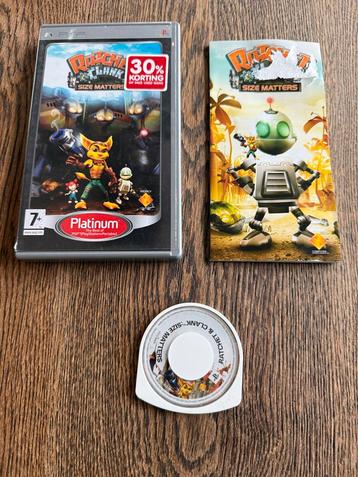 PSP spel Ratchet & Clank Size Matters beschikbaar voor biedingen