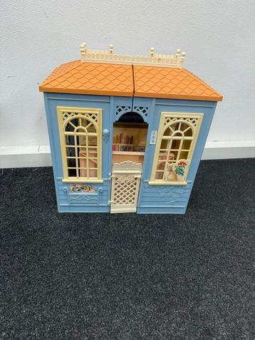 Vintage Inklapbaar Poppenhuis beschikbaar voor biedingen