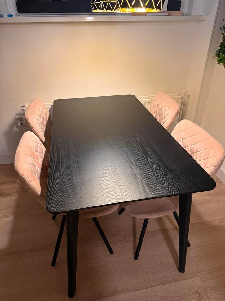 Lisabo Eettafel - 140x78 cm - Gebruikte Staat, Huis en Inrichting, Tafels | Eettafels, Gebruikt, 50 tot 100 cm, 100 tot 150 cm
