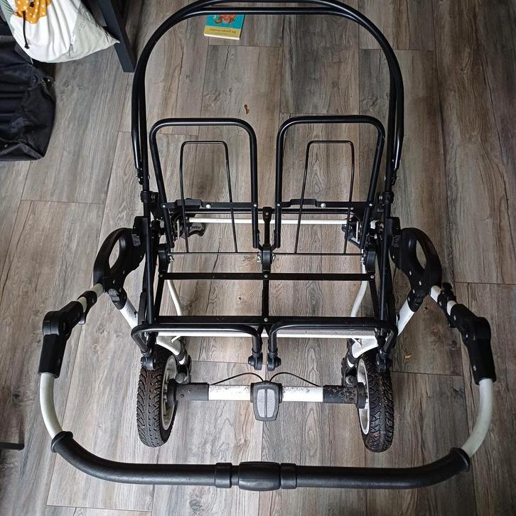 Duo kinderwagen, Kinderen en Baby's, Buggy's, Gebruikt, Ophalen