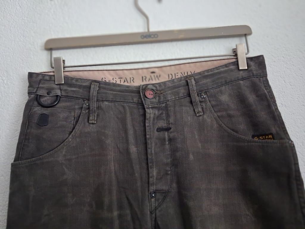 G-Star Raw Denim Broek - Maat W32 L34, Kleding | Heren, Broeken en Pantalons, Maat 48/50 (M), Zwart, Ophalen of Verzenden, Zo goed als nieuw