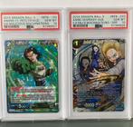 Dragonball S 2x PSA 10 android 17 & android 18 SPR, Ophalen of Verzenden, Nieuw, Meerdere kaarten, Foil