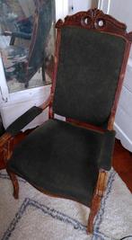 Zetel, Huis en Inrichting, Fauteuils, Ophalen, Hout, Gebruikt, 75 tot 100 cm