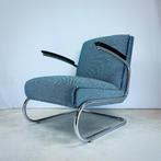 fauteuil buisframe Knoll Ahrend de Cirkel nieuw bekleed 60s, Huis en Inrichting, Fauteuils, Ophalen, Gebruikt, Mücke Melder, -