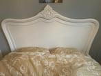 Hoofdbord, Huis en Inrichting, Slaapkamer | Bedden, Ophalen, Wit, Tweepersoons, Zo goed als nieuw