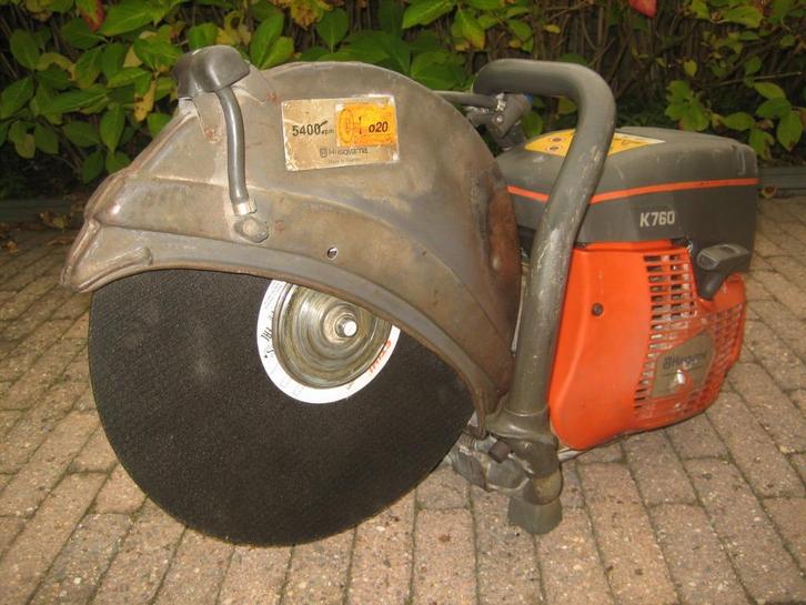 Husqvarna K760 Doorslijper 350mm Slijpmachine Bandenzaag, Tuin en Terras, Hand-tuingereedschap, Gebruikt, Overige soorten, Ophalen