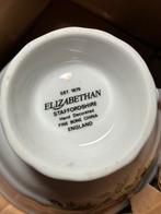 Kop en schotel nieuw in doos elizabethan, Ophalen of Verzenden, Zo goed als nieuw, Porselein, Kop en/of schotel