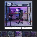 Stapelbed, Kinderen en Baby's, Kinderkamer | Stapelbedden en Hoogslapers, Ophalen of Verzenden, Gebruikt, Hoogslaper