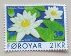 Faroer-Faroe 2023 30 year europa post (witte water Lelie), Postzegels en Munten, Postzegels | Europa | Scandinavië, Ophalen of Verzenden