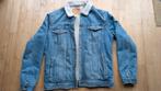 Jack & Jones Spijkerjack met Sherpa Voering, maat M, Kleding | Heren, Ophalen of Verzenden, Zo goed als nieuw, Jack & Jones, Maat 48/50 (M)
