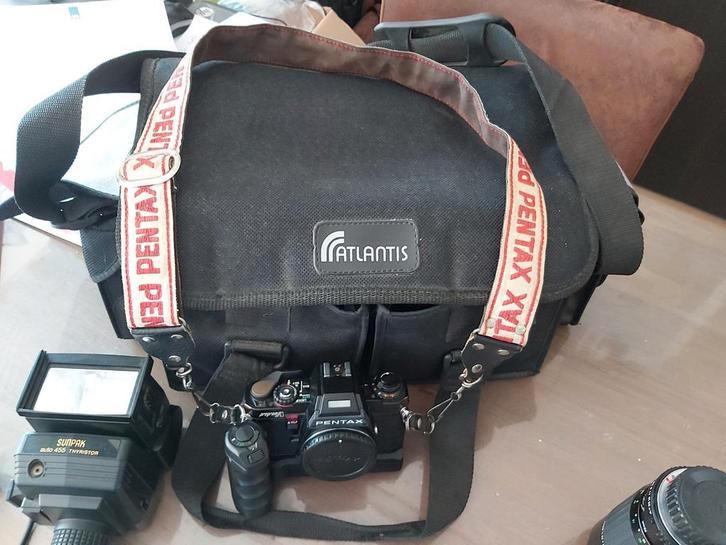 Asahi Pentax Type Program A inclusief draagtas en riem, Audio, Tv en Foto, Fotocamera's Analoog, Gebruikt, Compact, Pentax, Ophalen of Verzenden