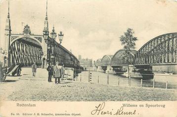 (386-180-037) Rotterdam Willems en Spoorbrug beschikbaar voor biedingen