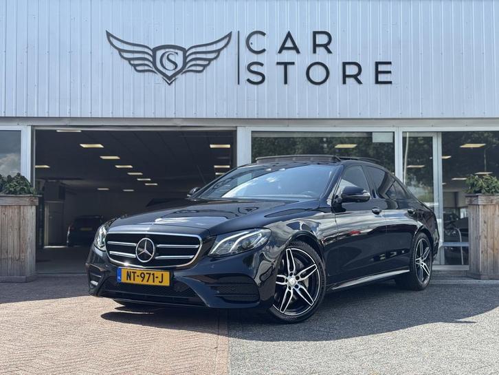 Mercedes-Benz E-Klasse 350 d Ambition AMG LINE|PANO|SFEER|BU, Auto's, Mercedes-Benz, Bedrijf, Te koop, E-Klasse, 360° camera, ABS