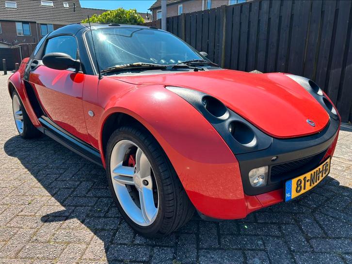 Smart Roadster cabrio 0.7 45KW 2003 met werk, nieuwe APK!, Auto's, Smart, Particulier, Roadster, Centrale vergrendeling, Electronic Stability Program (ESP)