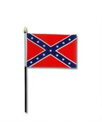rebel vlag, tafelvlag, hobby, mancave, man, biker, vrouw,, Ophalen of Verzenden, Nieuw