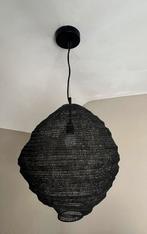 Stoere zwarte hanglamp – industrieel design, Ophalen, Gebruikt, Metaal, 50 tot 75 cm