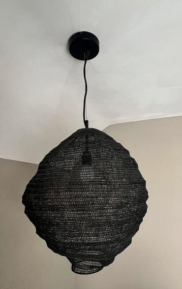 Stoere zwarte hanglamp – industrieel design beschikbaar voor biedingen