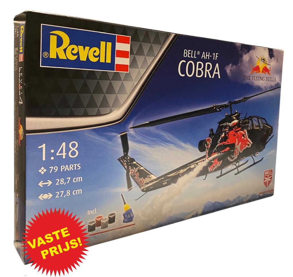 BELL AH-1F COBRA The Flying Bulls (Revell 05640) 1/48, Nieuw, Ophalen of Verzenden, Groter dan 1:72, Revell
