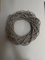 Houten krans met lichtjes, Huis en Inrichting, Woonaccessoires | Kransen, Ophalen of Verzenden, Zo goed als nieuw