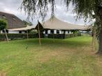 Stretchtent huren: 6x10 of 4,5x5,5 + inrichting, Ophalen, Gebruikt, Partytent, 2 meter of meer