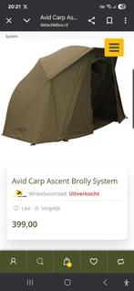 Avid Carp Ascent Brolly System, Ophalen, Zo goed als nieuw, Overige typen