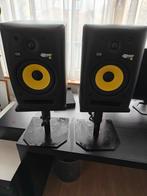 KRK Rokit 6 G2 studio monitor set, Audio, Tv en Foto, Luidsprekers, Zo goed als nieuw, 120 watt of meer, Front, Rear of Stereo speakers