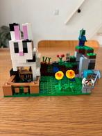 LEGO Minecraft De Konijnenhoeve (21181), Kinderen en Baby's, Speelgoed | Duplo en Lego, Ophalen of Verzenden, Zo goed als nieuw