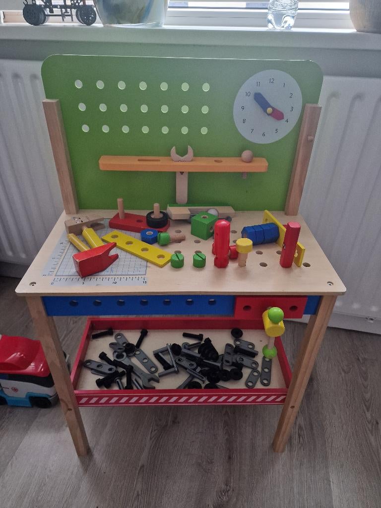 Werkbank voor kinderen – €20, Ophalen, Zo goed als nieuw, Overige typen